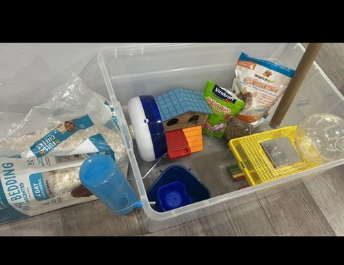 Hamster supplies bucket cage - hamster,