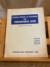 Etudes pour la guitare de