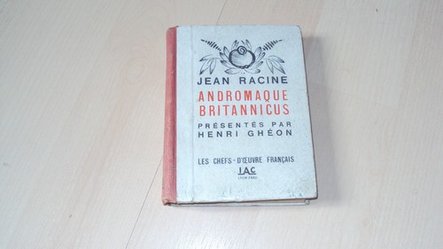 Livre andromaque britannicus - andromaque,