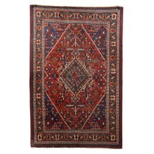 Tapis Ancien Asiatique Coton