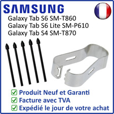 LOT DE 5 POINTES DE RECHANGE DU STYLET DU SAMSUNG GALAXY TAB S6 S6 LITE S7 NOIR