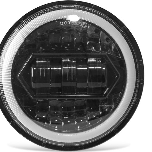 Optique moto ronde 75 - ronde, 5,75