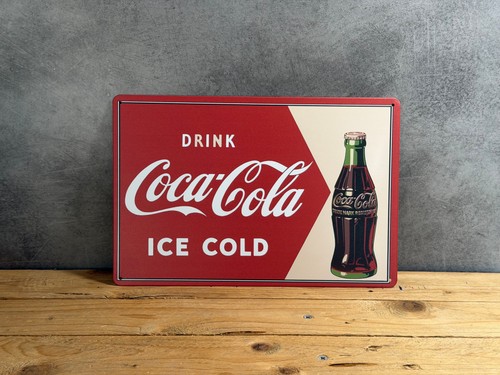 Plaque métal coca cola - plaque, 780