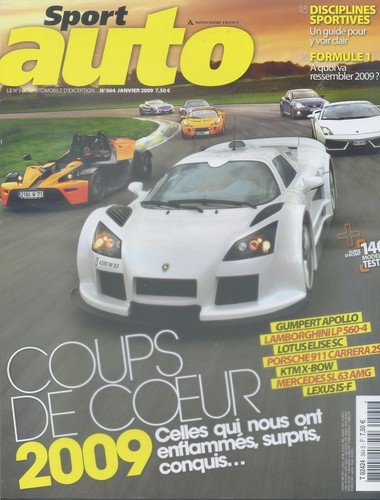Sport auto 564 2009 - n°564, 01/2009