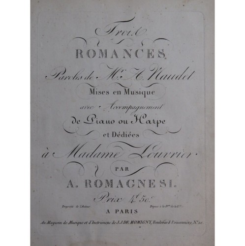 Romagnesi antoine trois - romagnesi,