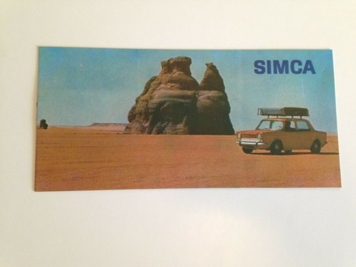 Rare brochure publicité