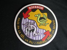 SOUS BOCK(BEER COASTER)BIERE DODO PROVERBE CREOLE  BRASSERIE BOURBON  REUNION 