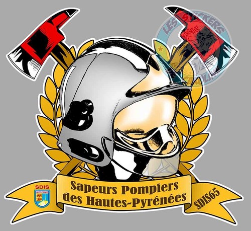 Sticker sapeurs pompiers des - sticker,