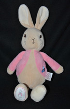 Peluche doudou lapin My first Flopsy Peter Rabbit BEATRIX POTTER 32 cm NEUF