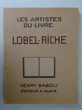 LOBEL-RICHE, Amery. Étude