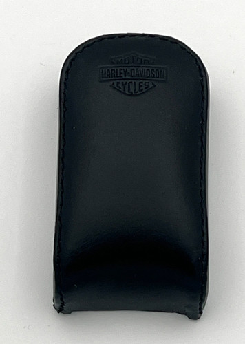 Sacoche cuir noir harley - cuir,