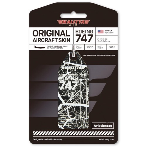 Aviationtag real skin - real, d'avion