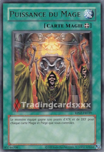Puissance du mage - yu-gi-oh!,