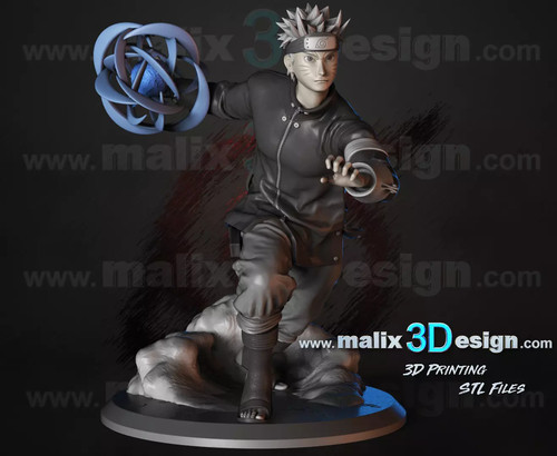 Naruto resin figurine 18cm - 3d,