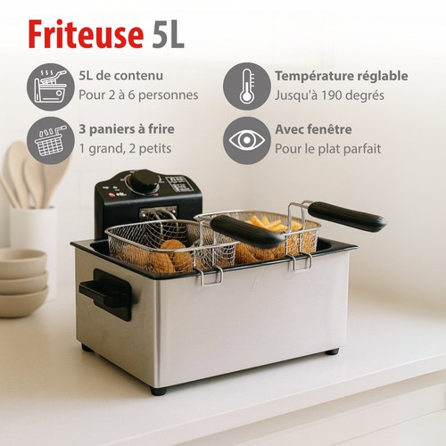 Alpina friteuse huile - huile, litres