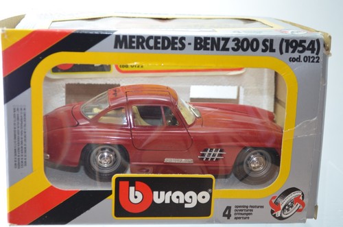 Mercedes 300 1954 rouge - mercedes,
