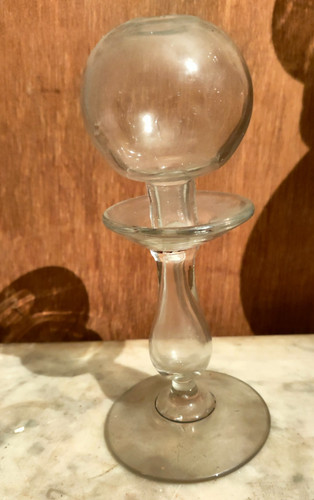 Ancienne lampe brodeuse ou - de,