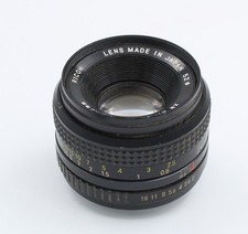 Objectif Ricoh XR Rikenon 50 mm F/2 premier modèle MF  monture Pentax K JAPON