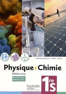 Physique chimie 1re livre - 1re, s