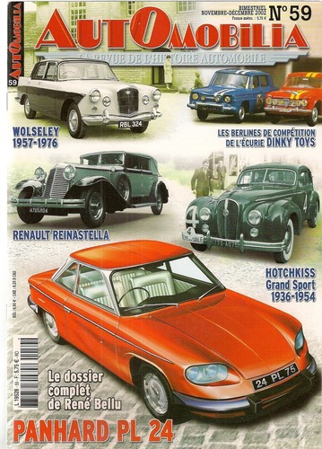 Automobilia panhard 24 - automobilia,