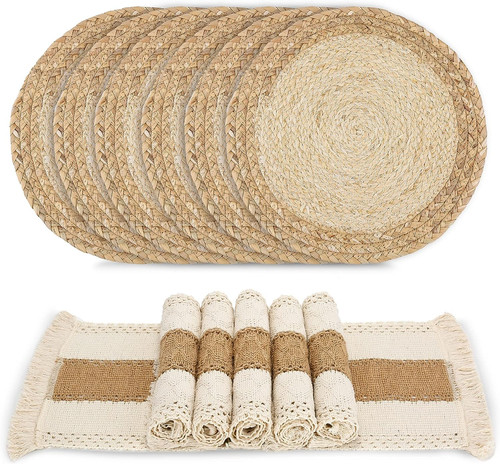Lot sets table tissés - sets,