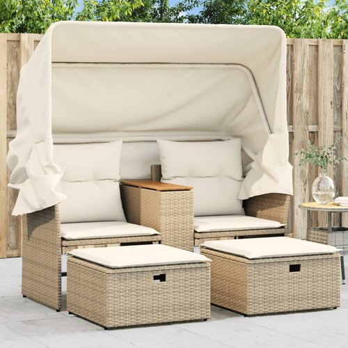 Canapé jardin places - 2,