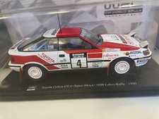 Hachette 1/24 WRC - Toyota Celica GT-4 #4 Carlos Sainz 1000 lakes rally 1990