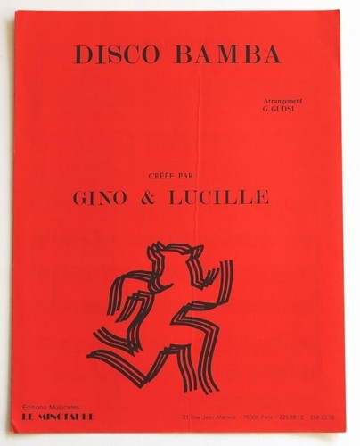 Partition vintage sheet music