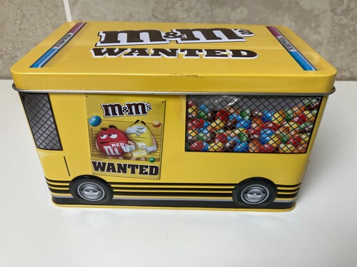 Vieilles boites métal - m&m's,