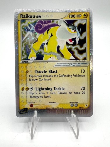 Carte pokémon raikou 95 - carte, ex