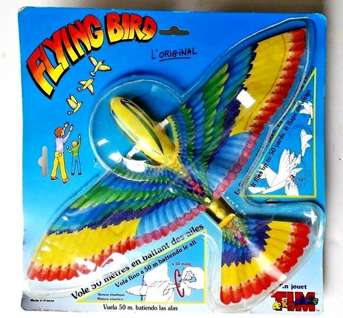 Vintage tim bird flying - tim,