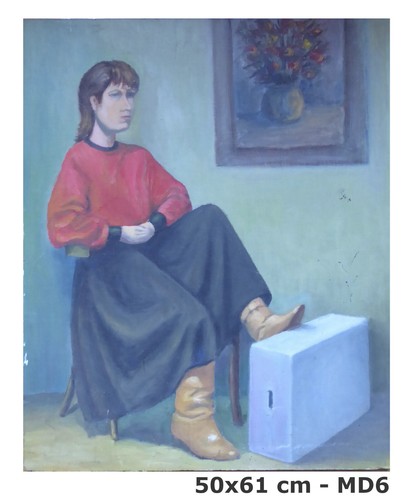 Tableau huile sur - tableau, table