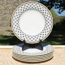 Ensemble de 6 assiettes plates 27 cm Villeroy & Boch modèle Audun Promenade
