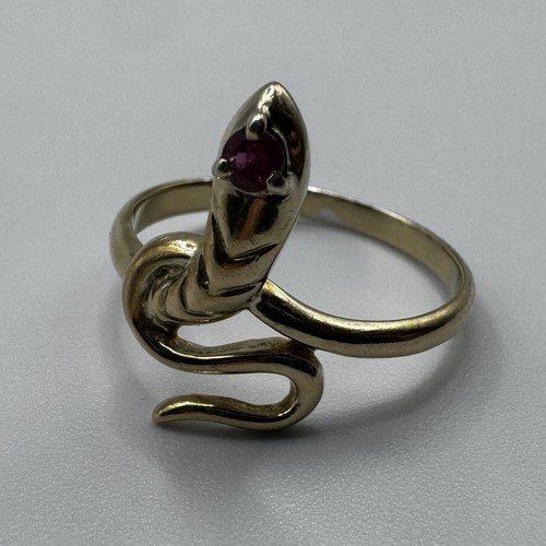 Bague serpent argent - « serpent »,