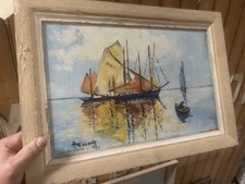 Henry Manavit Peinture Marine Albi Tarn Alex Tomaszyk Hst Ancien Bateau