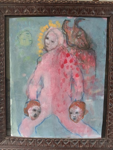 Peinture familly x - peinture, 34cm