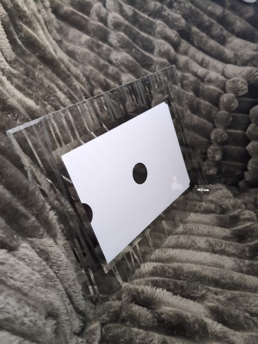 Cadre photo verre motif - ,