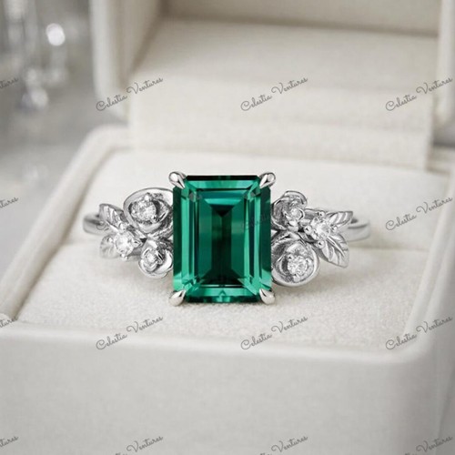 Bague fiançailles verre - de,