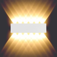 BELLALICHT Applique Murale haut et bas intérieur 12W Éclairage Mural LED Étanche