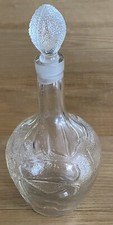 BOUTEILLE CUSENIER  EN VERRE AVEC SON BOUCHON Vintage