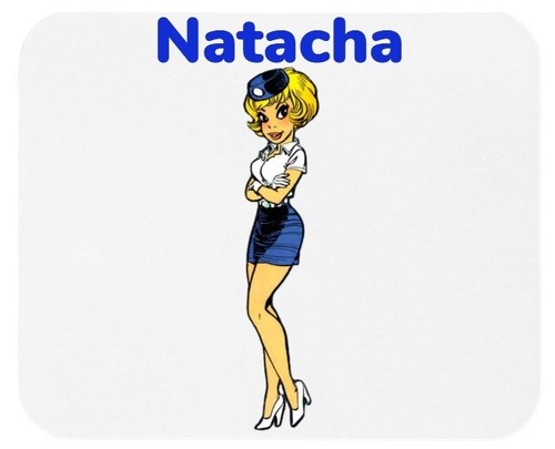 Tapis souris natacha - de,