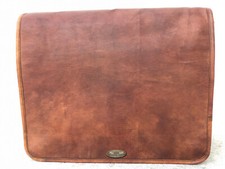Sac Serviette Vintage en Cuir
