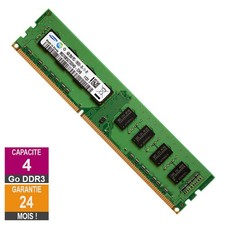 Barrette Mémoire 4Go RAM DDR3