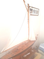 Maquette bateau voile bois - maquette,