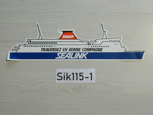 Autocollant sncf sealink - autocollant,