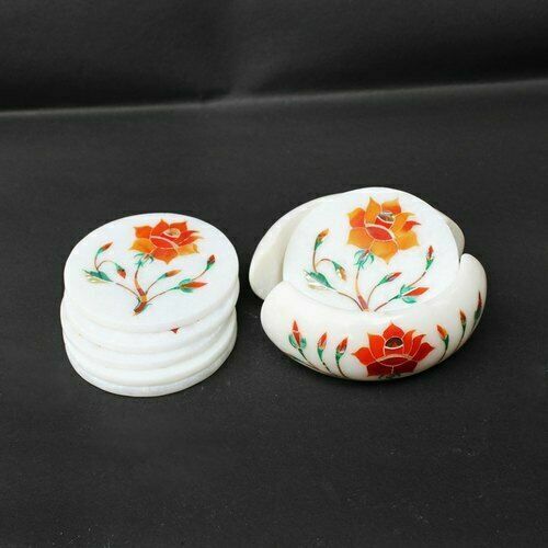 Marbre coaster set cornaline - marbre,