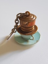 Porte-clés Café GRAND MERE ancien Tasse Miniature