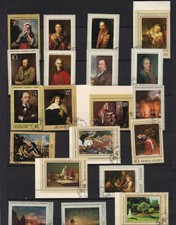 20 timbres  oblitérés   USSR