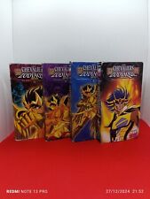 4 K7 VIDEO VHS CARTON LES CHEVALIERS DU ZODIAQUE TF1 AB Club Dorothée 