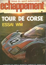 ECHAPPEMENT N°98 PIRELLI / ALPINE A310 - V6 DE SERIE / WM P75 / TURBOCOMPRESSEUR